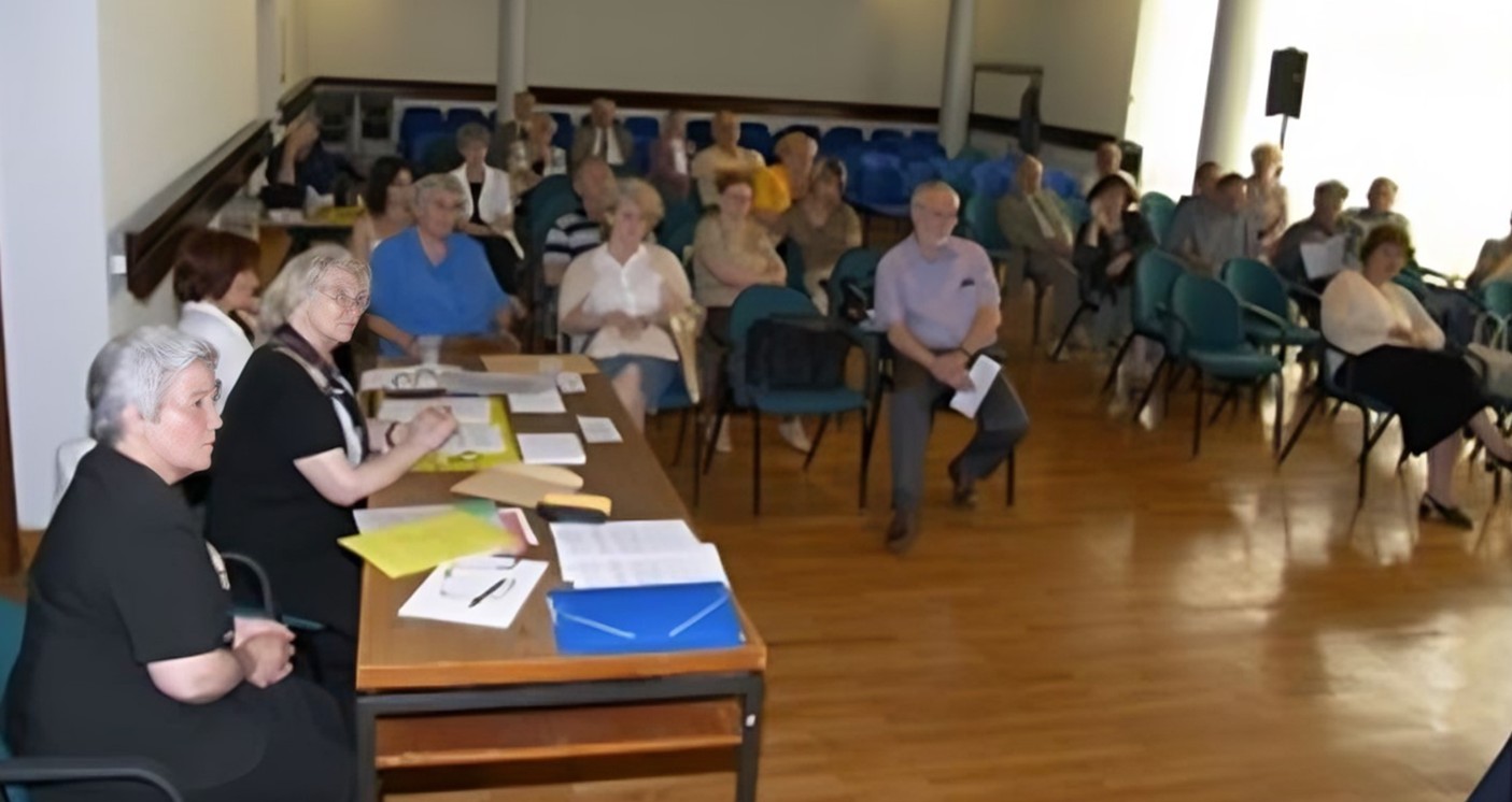Sudionici osnivačke skupštine održane 15. lipnja 2005. u dvorani Matice iseljenika, Izvor: časopis "Matica"